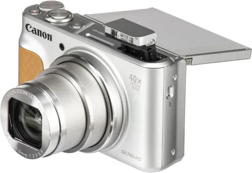 Miniatura 8 de Cámara digital Canon PowerShot SX740 HS (plata) – 20,3 Mp, zoom óptico de 40x, video 4K UHD, Wi-Fi y Bluetooth, compacta para viajes (2956C001) +