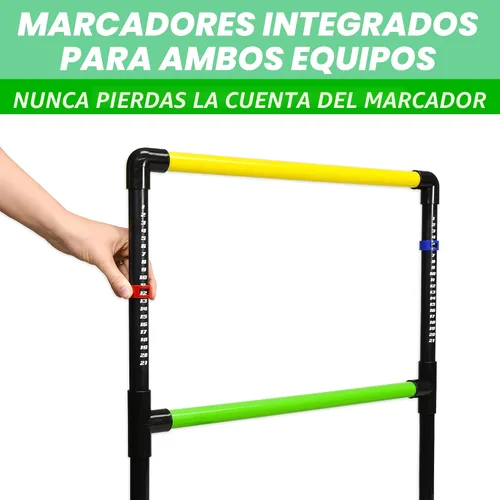 Miniatura 5 de GoSports Juego de lanzamiento de escalera para interiores y exteriores con 6 bolas de goma suave y funda de transporte de viaje, elige Pro o Classic