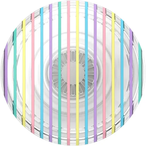 Miniatura 6 de PopSockets Agarre translúcido para teléfono con soporte expandible, PopSockets para teléfono, agarre adhesivo, PopGrip translúcido, bloque