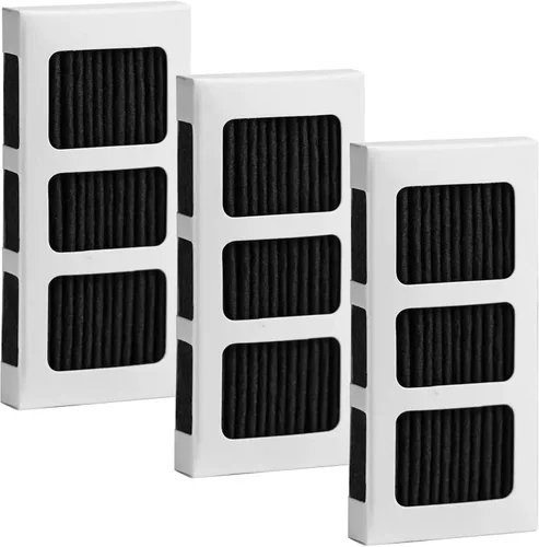 Paquete de 3 filtros de aire para refrigerador Frigidaire Pureair Ultra 2, compatible con Electrolux 242047805, 5303918847, EAP12364179, reduce los