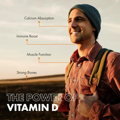 Miniatura 3 de Incite Nutrition Vitamina D 5000 IU - 400 Tabletas Micro de Vitamina D3 de fácil deglutición de alta potencia - Alto contenido en colecalciferol VIT