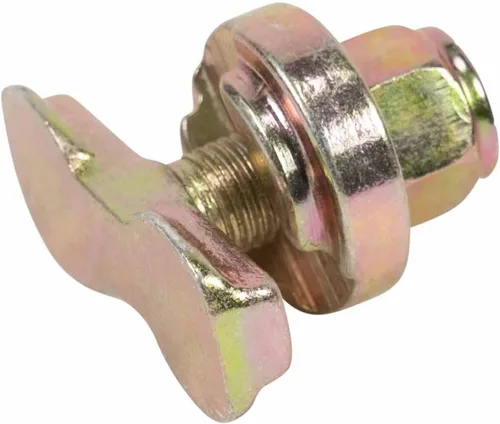 Miniatura 8 de Mytee Products Paquete de 20 pernos roscados de doble orejeta en L – Puntos de anclaje resistentes en L, WLL #1833 lbs – Anclaje de amarre para riel