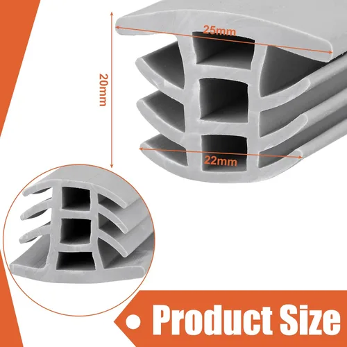 Miniatura 2 de Kingdder Llenador de juntas de expansión de hormigón, relleno de grietas de entrada, tira de goma EPDM flexible para reparación de grietas