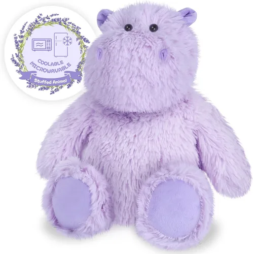 Miniatura 15 de SuzziPals Peluche de Mono Calentable y Enfriable, Almohadillas Térmicas de Peluche para Microondas para Calmar y Relajar, Juguetes de Peluche