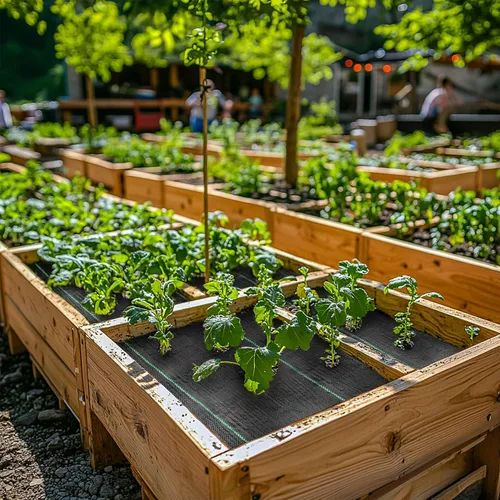 Miniatura 3 de Tela de barrera contra malezas de 3 x 50 pies, resistente, 5.8 onzas, cubierta de suelo tejida para jardines y céspedes