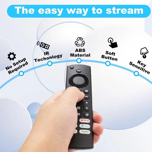 Miniatura 4 de Para Toshiba Insignia TV Remote Reemplazo NS-24DF310NA21 NS-24DF311SE21 NS-24DF310NA19 NS-39DF510NA19 NS-39DF310NA21. NS-RCFNA-21 NS-RCFNA-19