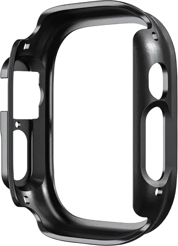 Miniatura 7 de Funda rígida de policarbonato compatible con Apple Watch Ultra 3/2/1 de 1.732 pulgadas, resistente a impactos, a prueba de golpes, con borde