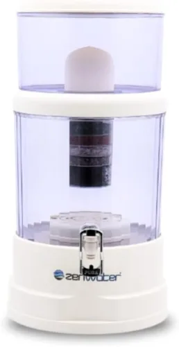 Sistema de filtración y purificación para mesada de Zen Water Systems, Blanco crudo