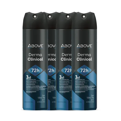 Miniatura 17 de ABOVE 72 Hours Derma Clinical Desodorante antitranspirante, Neymar Jr Mujeres, 3.17 oz – Desodorante para hombres – Notas de mandarina, cacao