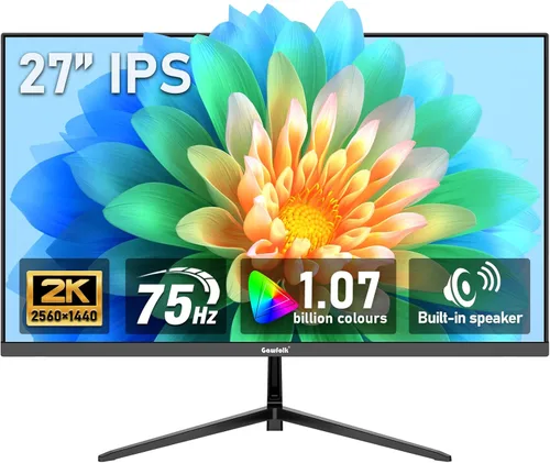 Miniatura 8 de Gawfolk Monitor curvo de juegos de 32 pulgadas 240Hz pantalla de PC Full HD 1080P, pantalla de computadora curvada sin marco 1800R, FreeSync, ángulo
