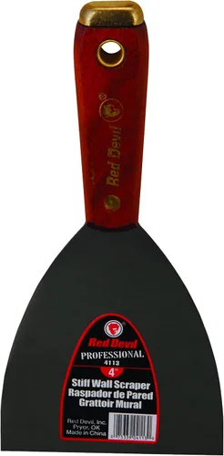 Miniatura 7 de Red Devil Professional Series 4100 Cuchillo de masilla rígida; hoja de 1-1/2 pulgadas (630-4103)