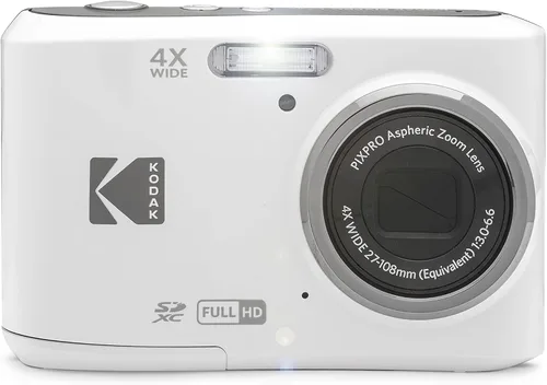 Miniatura 2 de Kodak PIXPRO FZ45 - Cámara digital + Funda negra para cámara de punto y disparo + Tarjeta de memoria SD de 64 GB Transcend + Cartera de tarjeta