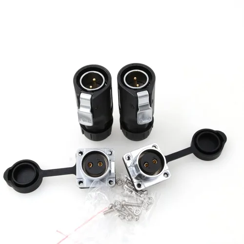 Miniatura 6 de LP20 - Conector de aviación de 3 pines, conectores de cable impermeables industriales para industrial, energía, automóvil, proyecto de lámpara LED