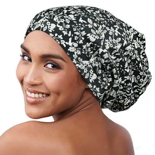 Miniatura 85 de Alnorm - Gorro con forro de satén y suave banda elástica para hombres y mujeres, talla única Se ajusta a la mayoría
