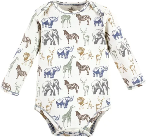 Miniatura 5 de Touched by Nature baby-girls Organic Cotton Long-sleeve Bodysuits