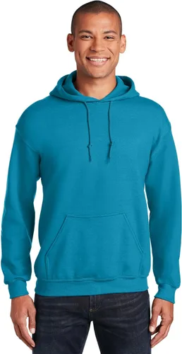 Miniatura 17 de Gildan - Sudadera con capucha para hombre, mezcla pesada, cordón de ajuste, Rosa de seguridad