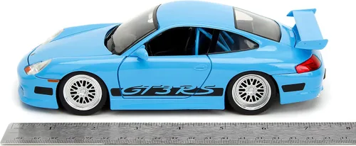 Miniatura 3 de Jada Toys Fast & Furious Brian's Porsche 911 GT3 RS 1:24 - Coche fundido a presión, juguetes para niños y adultos