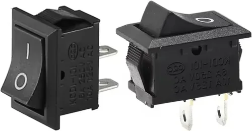 Miniatura 26 de 3 piezas Interruptor de engranajes de 31x25mm de 6 pines 6V/12V Interruptor de palanca de avance, parada, marcha atrás para juguetes eléctricos