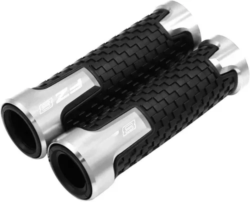 Miniatura 5 de Antideslizante manillar agarre cubre 7/8 "0.866 in CNC aluminio motocicleta mango agarres agarre para FZ8 FZ 8 2010 2011 2012 2013 2014 2015 2016