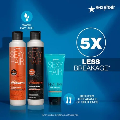 Miniatura 4 de SexyHair Healthy Seal the Deal Split End Mender Lotion Todo tipo de cabello
