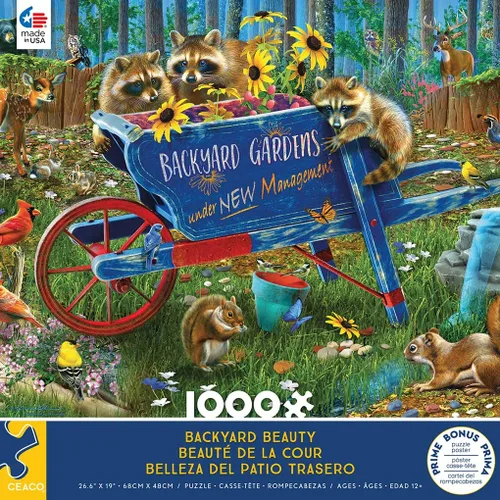 Miniatura 2 de Ceaco - Wild - Backyard Beauty - Rompecabezas de 1000 piezas
