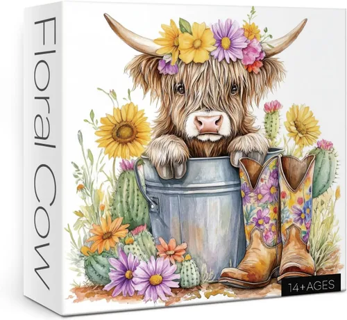 Miniatura 13 de Rompecabezas de Granja de Pollos para Adultos 1000 Piezas, Rompecabezas de Animales y Flores, Rompecabezas de Girasol de Acción de Gracias Aves