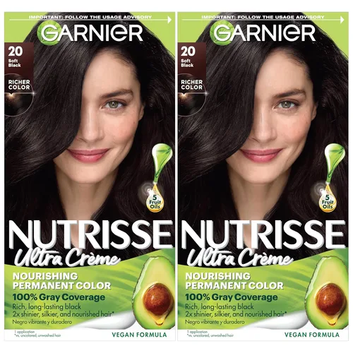 Miniatura 42 de Garnier Nutrisse - Tinte en crema nutritiva para el cabello, 30 marrón oscuro (Sweet Cola), tinte permanente para el cabello, 2