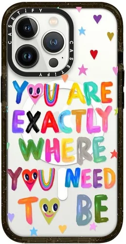 Miniatura 44 de CASETiFY Impact - Funda para iPhone 13 [protección contra caídas de 6.6 pies/compatible con Magsafe] Black Kingsnake, color negro transparente