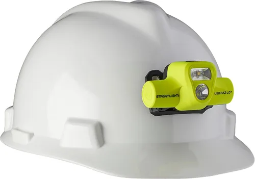Miniatura 4 de Streamlight 61460 USB HAZ-LO - Linterna frontal intrínsecamente segura de 250 lúmenes con sistema de carga de 120 V CA, correa elástica