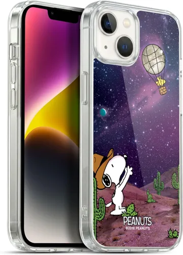 Miniatura 43 de Head Case Designs Funda de gel con licencia oficial de Peanuts Nebula Cactus Needles Snoopy Space Cowboy [protección de grado militar] compatible