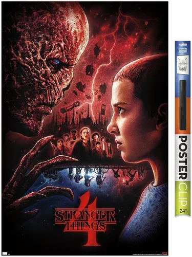 Miniatura 17 de Trends International Netflix Stranger Things: Season 4 - Póster de pared de una hoja, 34 pulgadas de largo x 22.4 pulgadas, versión enmarcada