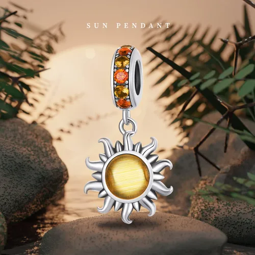 Miniatura 113 de Abalorios de plata de ley para pulseras, collares, familia para siempre, circonita cúbica, regalo de joyería para mujeres