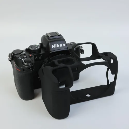 Miniatura 6 de Funda para cámara Z50 II, funda de silicona delgada y ligera para Nikon Z50 II Z50II (negro)