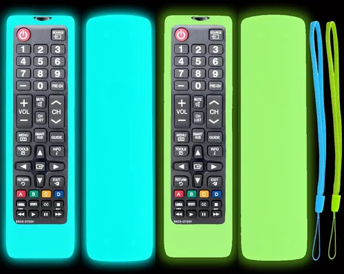 Miniatura 10 de Funda de silicona con correa para Samsung Smart TV Remote - Funda de silicona para Samsung TV BN59-01301A BN59-01315A BN59-01199F Funda de piel