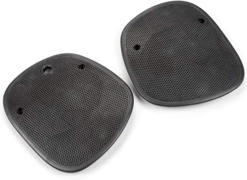 Miniatura 10 de PIT66 Dash - Panel de cubierta de ventilación de descongelación + juego de rejilla de altavoz izquierdo y derecho, compatible con Chevrolet S10 GMC