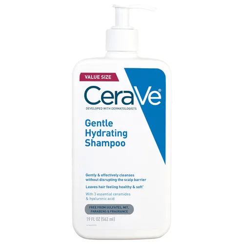 Miniatura 15 de CeraVe Champú Hidratante Suave, Con Ceramidas, Niacinamida y Ácido Hialurónico Para Cabello y Cuero Cabelludo Suaves y de Aspecto Saludable, Champú
