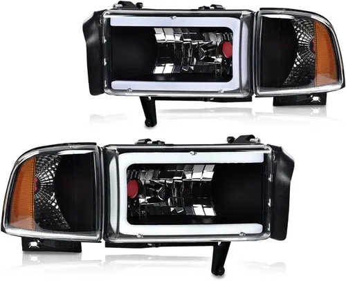 Miniatura 10 de CNNELL Conjunto de faros delanteros compatible con Ford F150 Pickup 2004-2008/Lincoln Mark LT 2006-2008
