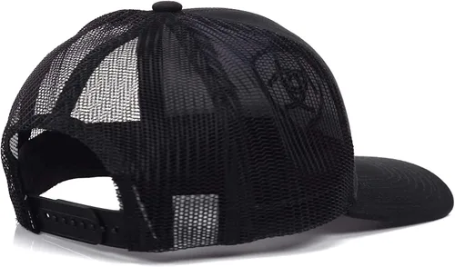 Miniatura 3 de ARIAT Black Shield Snapback Shield Gorra con logotipo para hombre