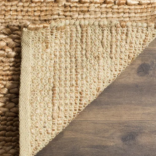 Miniatura 25 de SAFAVIEH Natural Fiber Collection - Alfombra decorativa de 2 x 3 pies, color lejía, yute hecho a mano, diseño trenzado tejido, ideal para entrada