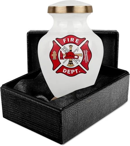 Miniatura 8 de Trupoint Memorials Urnas de cremación para cenizas humanas, urna de entierro decorativa militar y patriótica para veteranos hombres y mujeres