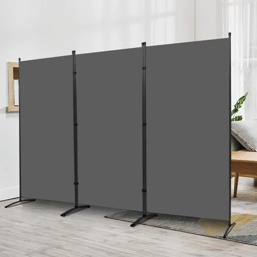 JVVMNJLK Divisor de habitación interior, divisor portátil de oficina, pantalla de pared divisora de habitación, 3 paneles, divisores de pared de