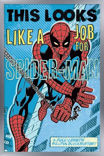 Miniatura 8 de Trends International Marvel Comics Spider-Man - Parece un póster de pared de trabajo Versión premium sin marco