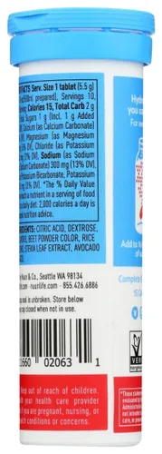 Miniatura 5 de Nuun Active: Fruit Punch - Tabletas de bebida mejoradas con electrolitos (paquete de 2 de 10)