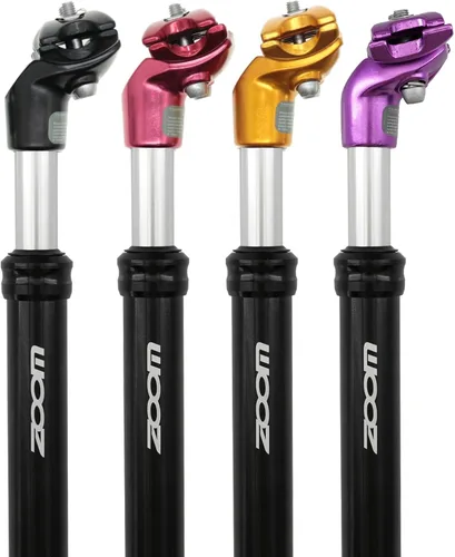 Miniatura 11 de DJC Bike Suspensión Tija Amortiguador Amortiguador Poste 27,2 30,9 1.244 in, Cuerpo de Aluminio Ligero