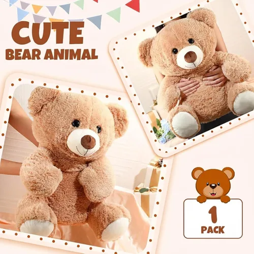 Miniatura 2 de Jenaai - Oso de peluche grande de 20 pulgadas, suave, grande, para niños, niñas, baby shower, boda, novia, regalo de cumpleaños, decoración