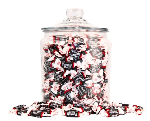 Miniatura 3 de Grandys Candys Mini Tootsie Roll masticables envueltos individualmente, caramelos a granel, chocolate (1 libra)
