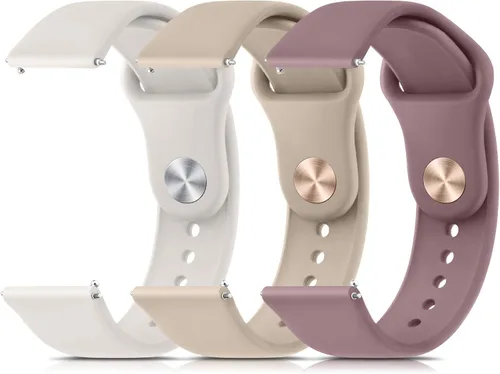 Miniatura 7 de Meliya Correas de reloj de silicona, 0.787 in 0.866 in, correa de repuesto deportiva suave de liberación rápida para mujeres y hombres