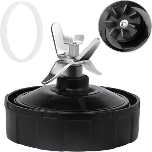 Piezas de repuesto Ninja Blender – Cuchilla de licuadora Ninja de grado premium de 7 aletas para vasos de licuadora Ninja – Rodamiento nuevo de
