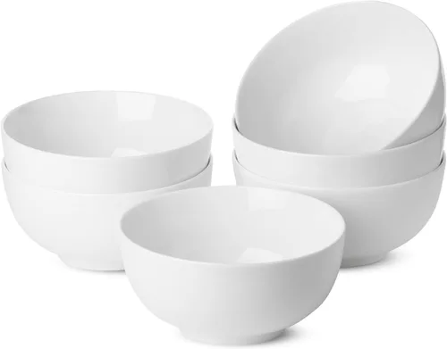 Miniatura 12 de Brew To A Tea BTAT - Juego de 12 cuencos de sopa, 16 onzas, color azul marino, platos de porcelana para sopa, arroz, ensalada, fideos, microondas