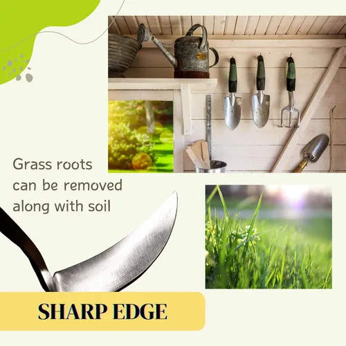 Miniatura 7 de Herramienta de jardinería japonesa de mano Weeder Kana Hoe Hecho en Japón